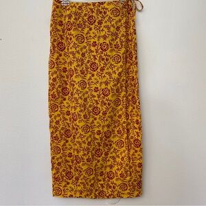 Vintage Jones New York Floral Wrap Skirt